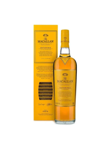The Macallan Edition No. 3 Single Malt Scotch Whisky 700mL Bottle