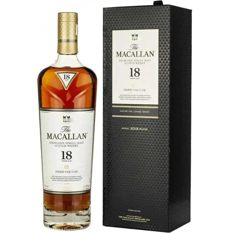 Macallan 18yo Sherry Oak Cask 700ml