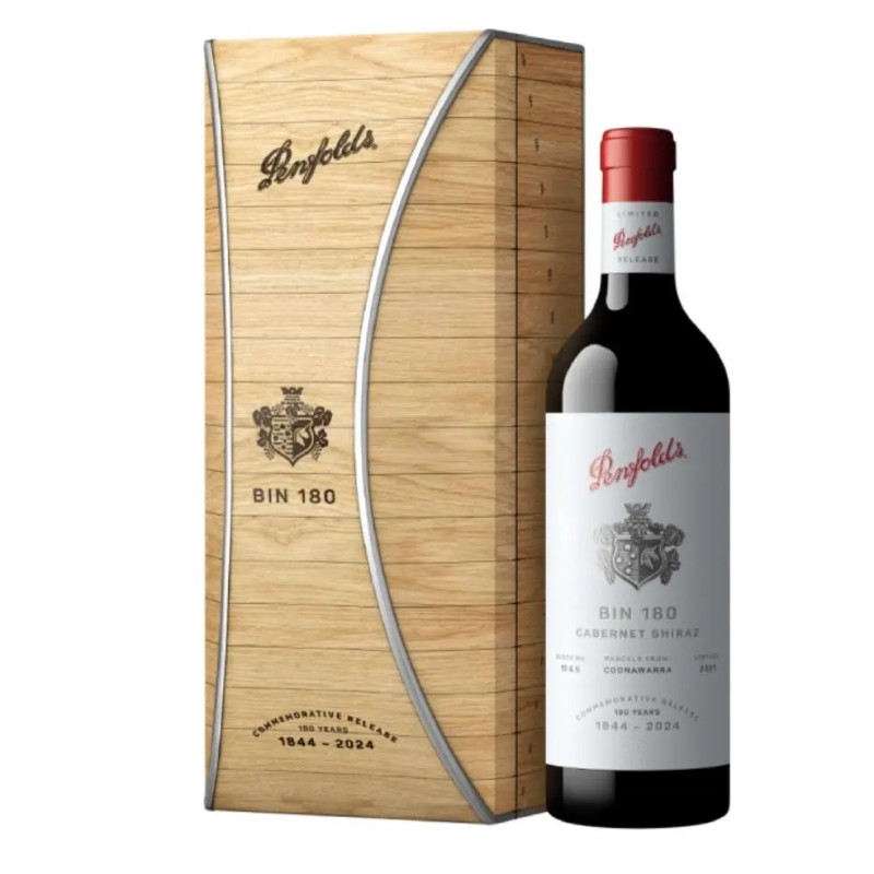 Penfolds Bin 180 Cabernet Shiraz 2021 750ml