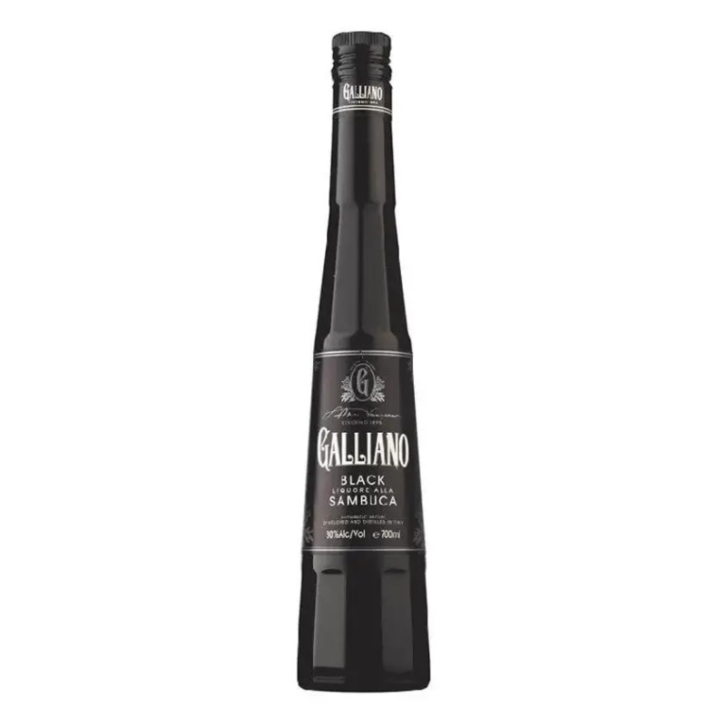 Galliano Black Sambuca 700mL Bottle