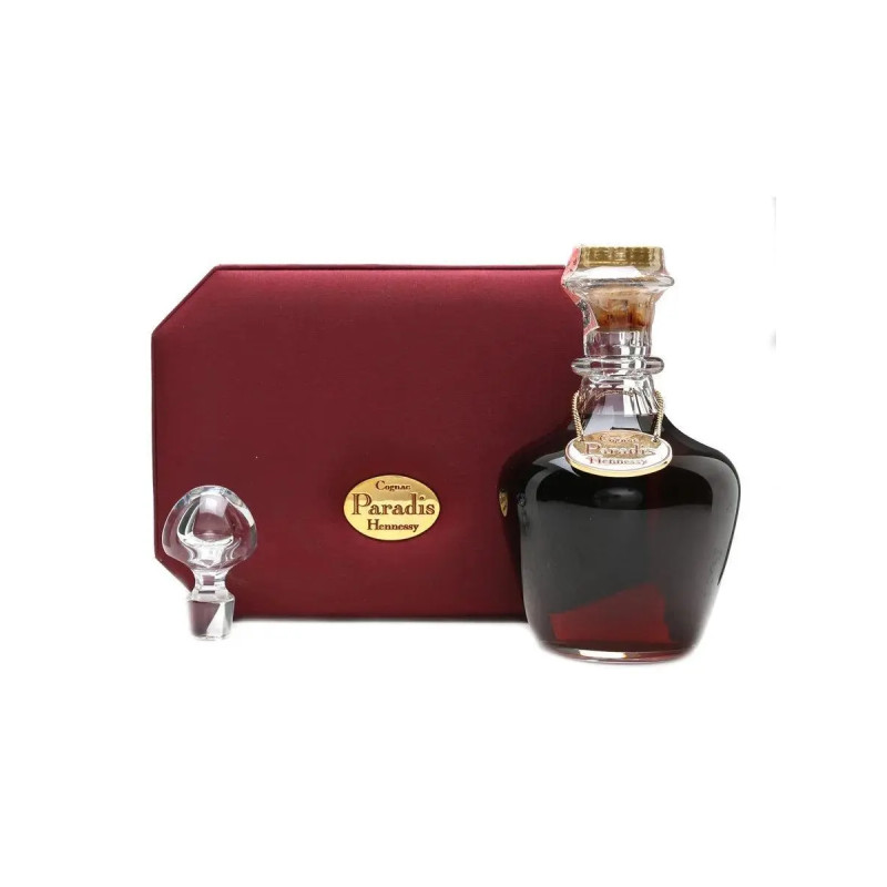 Hennessy Paradis Cognac 200th Anniversary Baccarat Decanter Bot.1980s Gift Box (Rare Item)