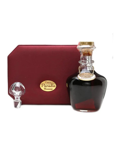 Hennessy Paradis Cognac 200th Anniversary Baccarat Decanter Bot.1980s Gift Box  (Rare Item)