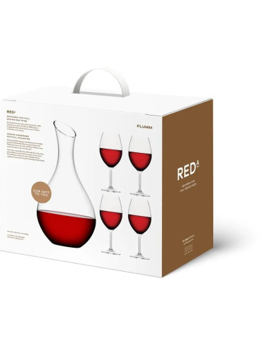 Plumm Red A & Spring Decanter Gift Pack