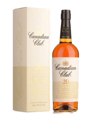 Canadian Club 20 Year Old Whiskey 750ml
