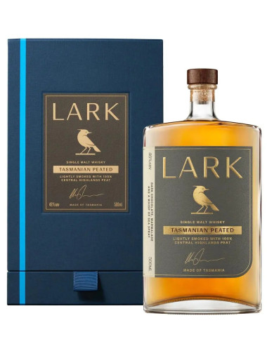 Lark Tasmanian Peated Single Malt Whiskey 500ml