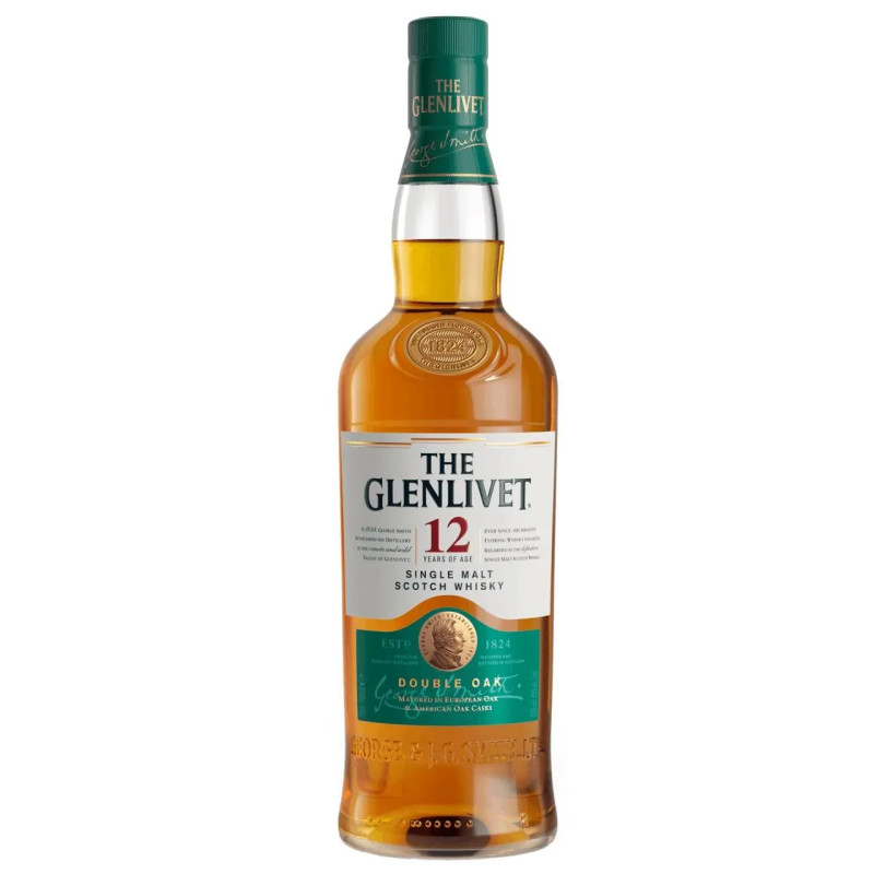 The Glenlivet 12 Year Old Single Malt Scotch Whisky 700ml