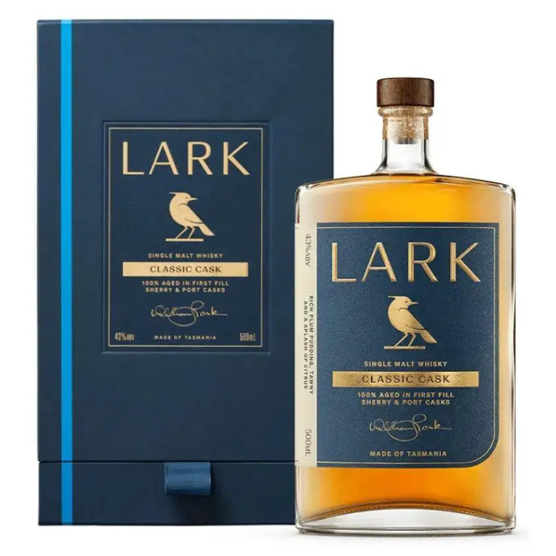 Lark Distillery Classic Cask 500mL Bottle