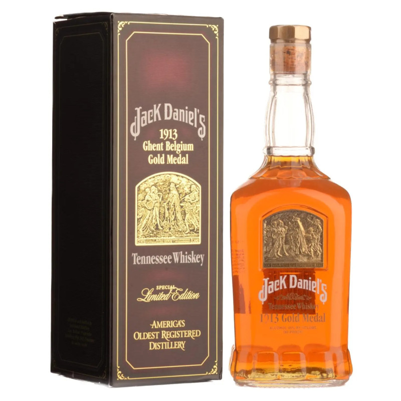 Jack Daniels 1913 Gold Medal Whiskey 750ml