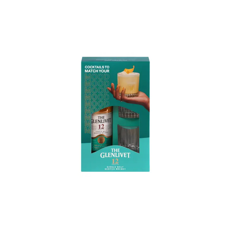 Glenlivet 12yr Old Whisky Gift Pack