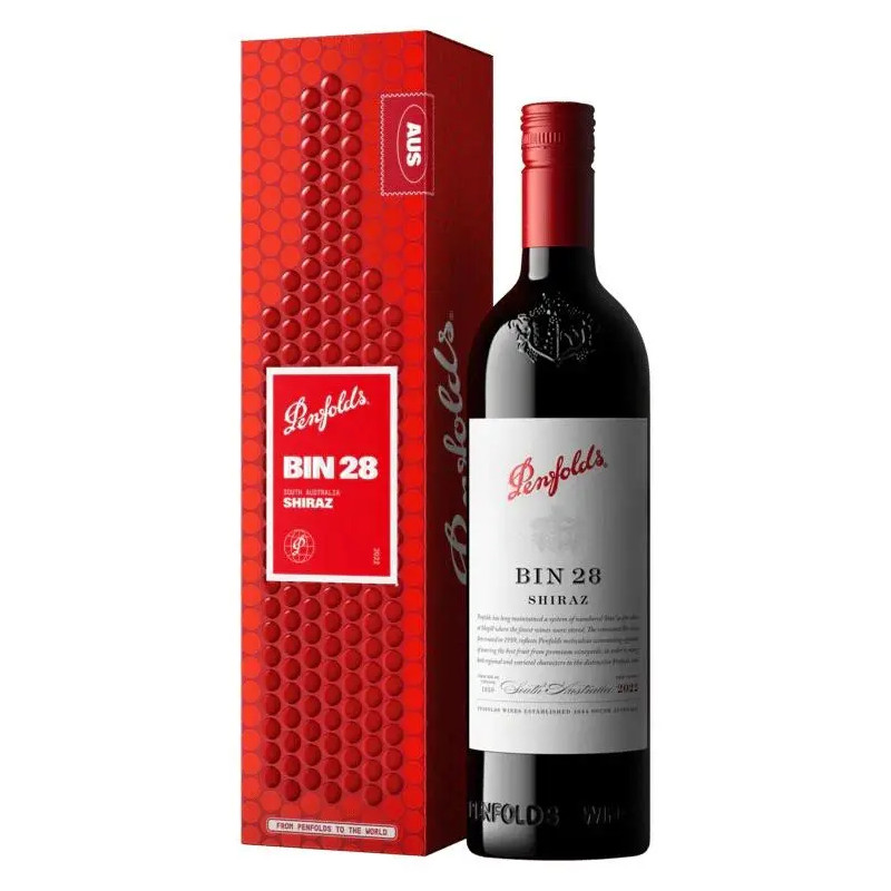 Penfolds Bin 28 Shiraz 2022 Gift Box 750ml