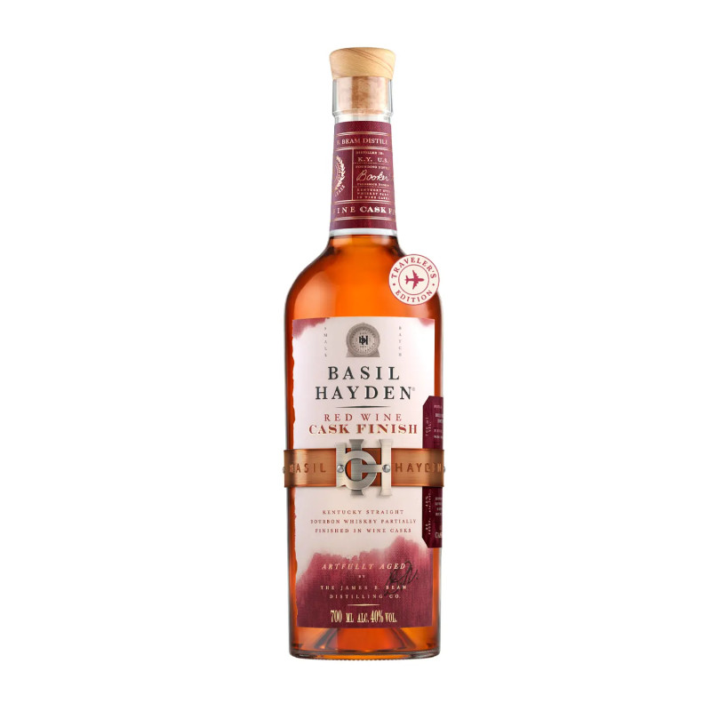 Basil Hayden Red Wine Cask Finish Bourbon Whiskey 750ml