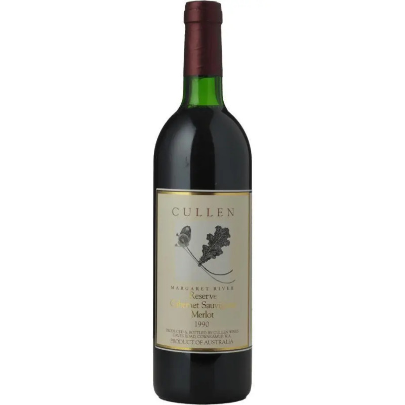 Cullen Reserve Cabernet Merlot  Margaret River 1990