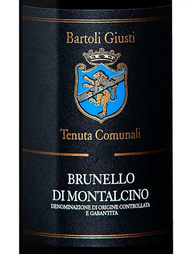 Bartoli Giusti Tenuta Comunali Brunello di Montalcino 2016