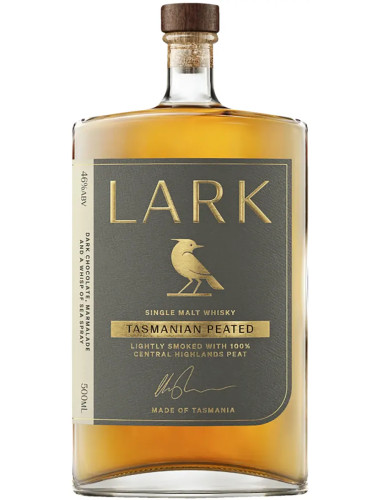 Lark Tasmanian Peated Single Malt Whisky 500ml