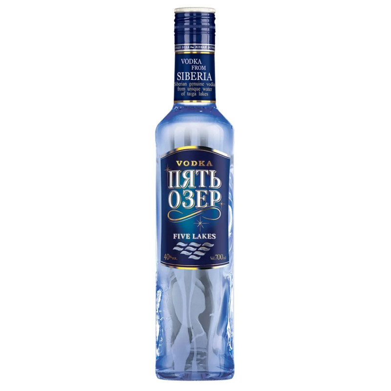 Five Lakes Russian Vodka 700mL