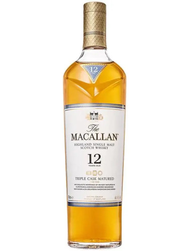 The Macallan 12 Year Old Triple Cask Matured Single Malt Scotch Whisky 700mL