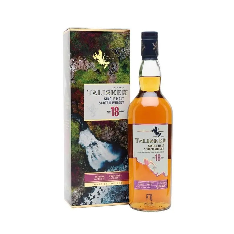 Talisker 18 Year Old Scotch Whisky 700mL