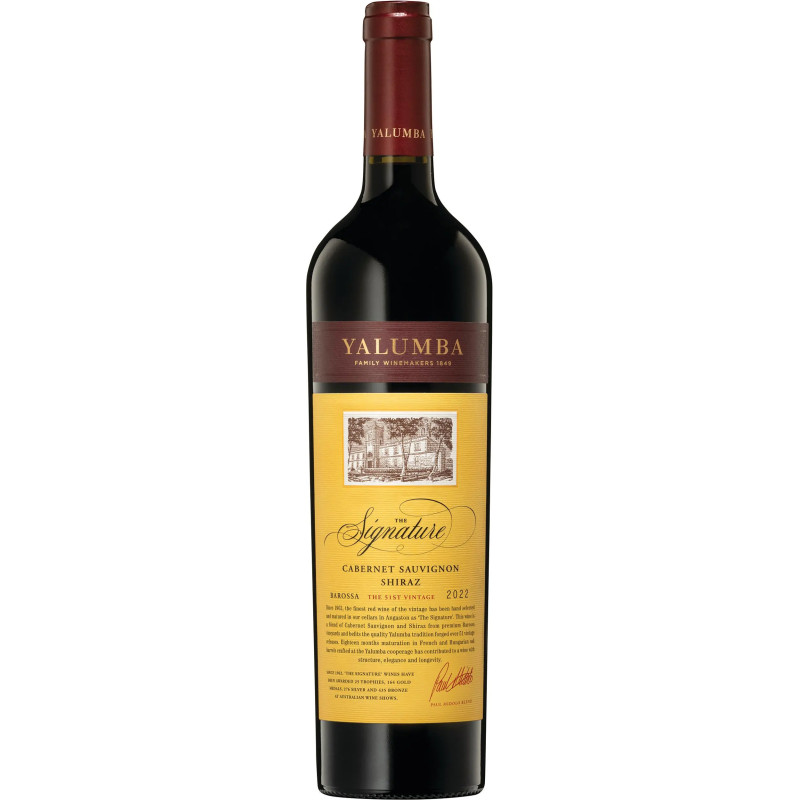 Yalumba The Signature Cabernet Sauvignon Shiraz 2022 750ml