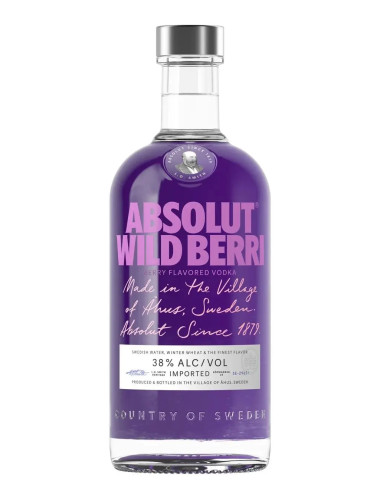 Absolut Wild Berri Vodka 700ml