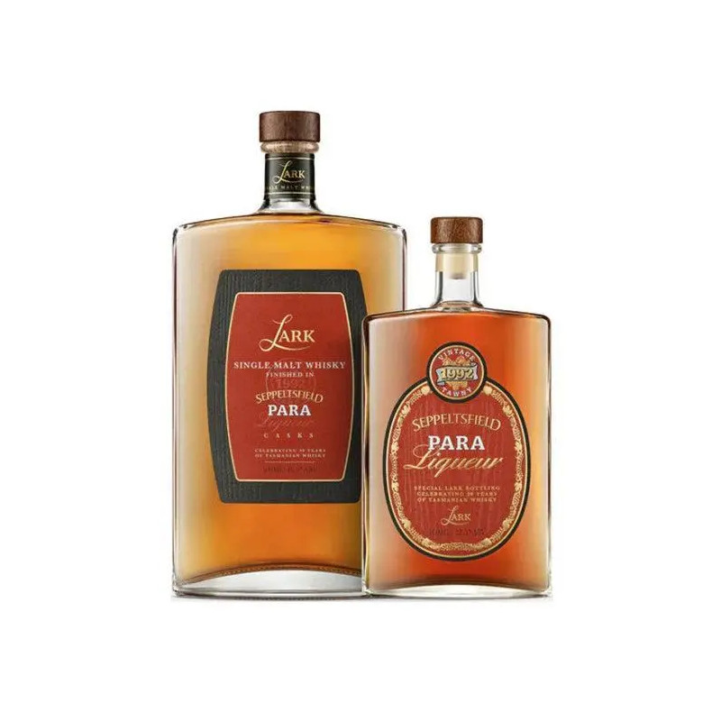 Lark 30th Seppeltsfield Para Finished Single Malt Australian Whisky + BONUS 100ml bottle