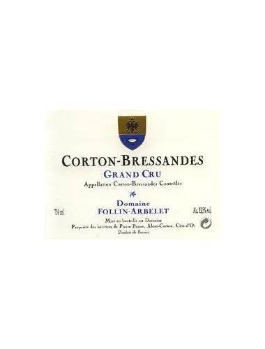 Domaine Follin Arbelet - Corton Grand Cru 'Bressandes' - 2019