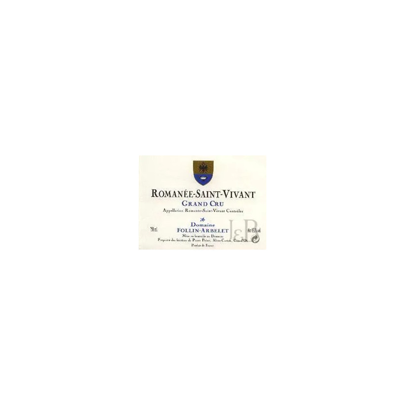 Domaine Follin Arbelet - Romanee-Saint-Vivant Grand Cru - 2019