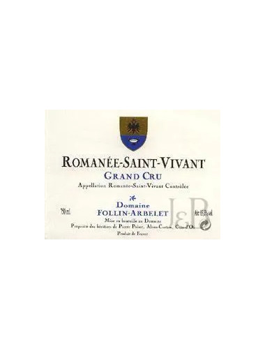 Domaine Follin Arbelet - Romanee-Saint-Vivant Grand Cru - 2019