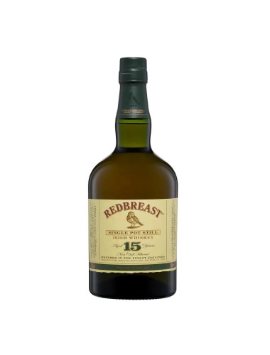 Redbreast 15 Year Old Single Pot Still Irish Whiskey 700ml