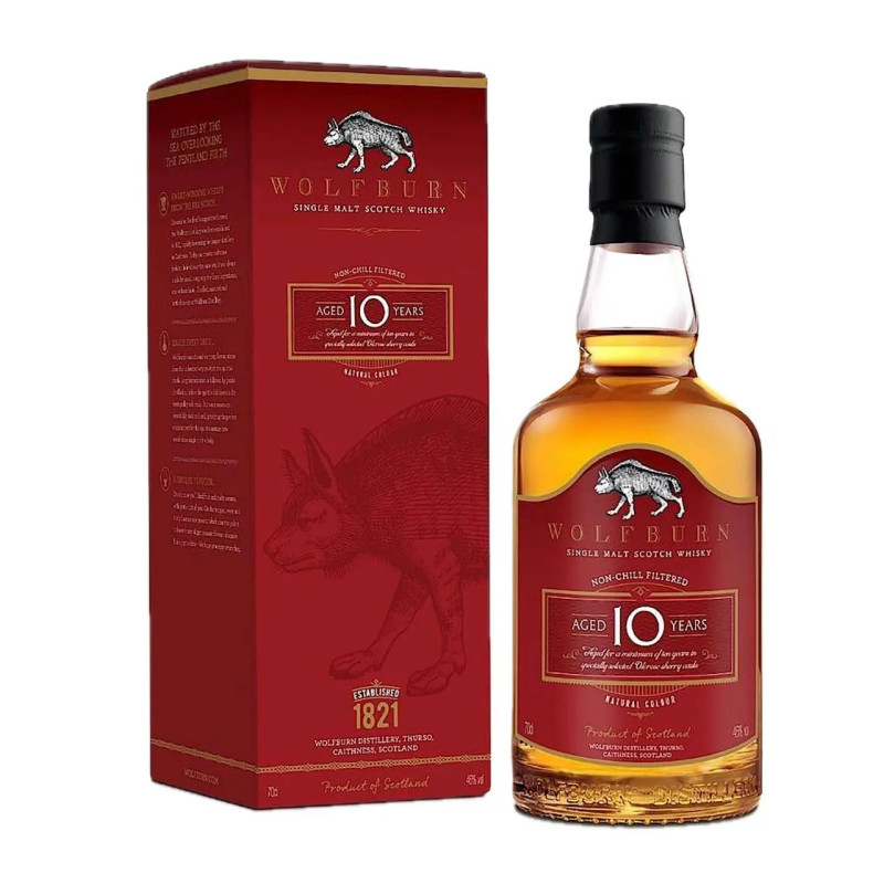 Wolfburn 10 Year Old Single Malt 700ml