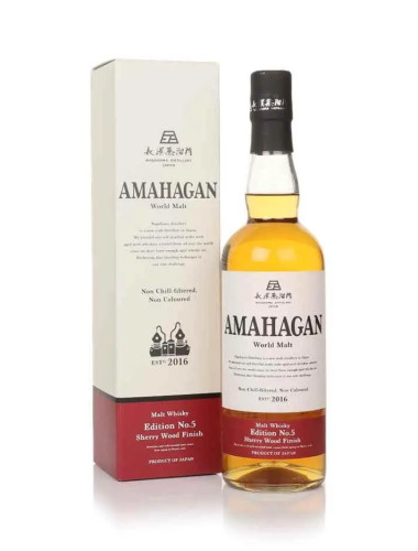 Amahagan World Malt No.5 Sherry Cask Finish Whiskey 700ml