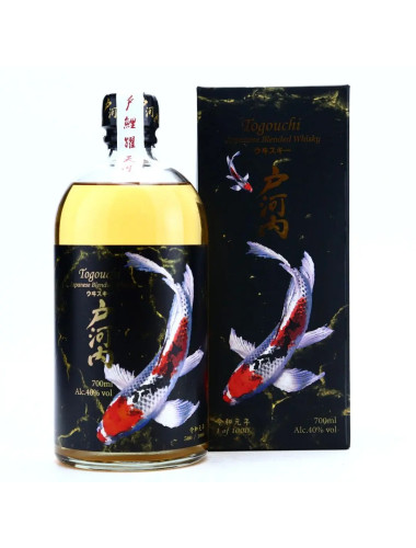 Togouchi Black Koi Fish Limited Edition Whiskey 700ml