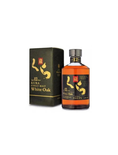 Kura White Oak 12 Year Old Whiskey 720ml