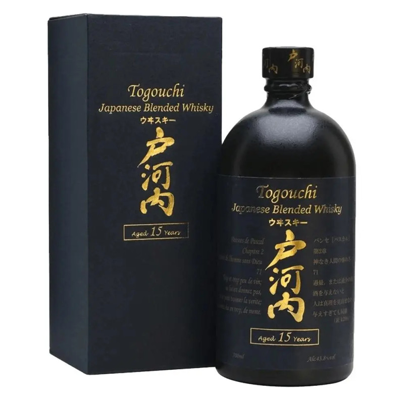 Togouchi 15 Year Old Whiskey 700ml