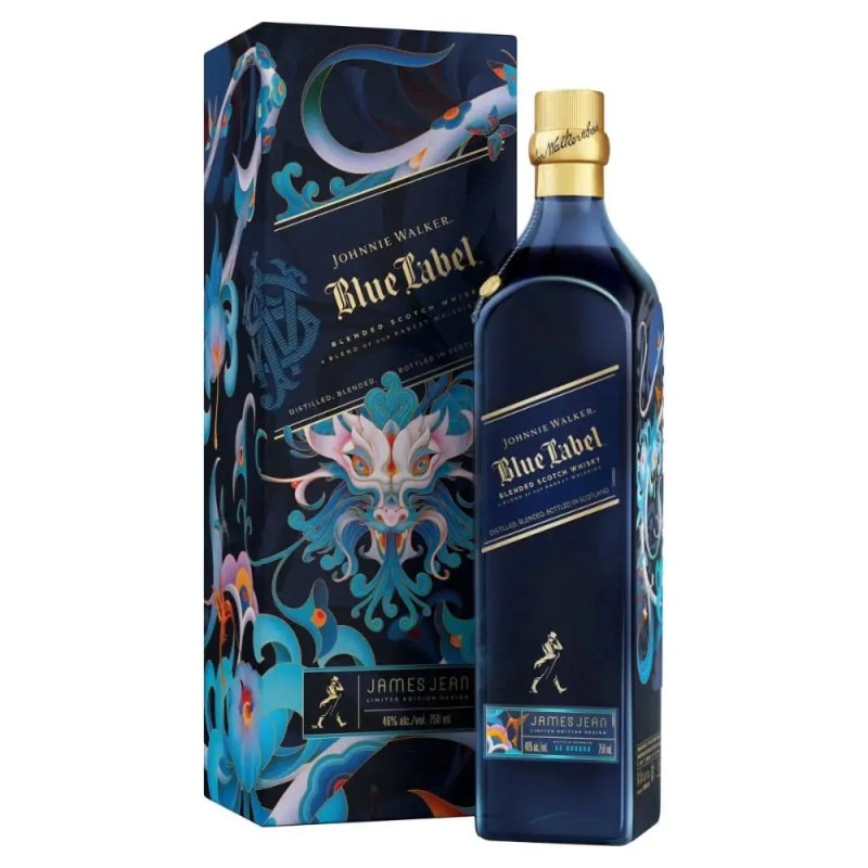Johnnie Walker Blue Label Year of the Dragon Blended Scotch Whiskey 750ml