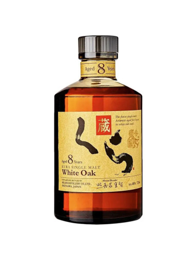 Kura White Oak 8 Years Old Single Malt Whiskey 720ml