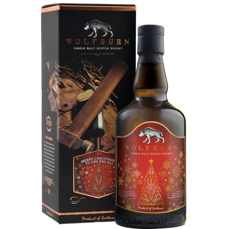 Wolfburn Silent Night Scotch Whiskey 2021 Edition 750ml