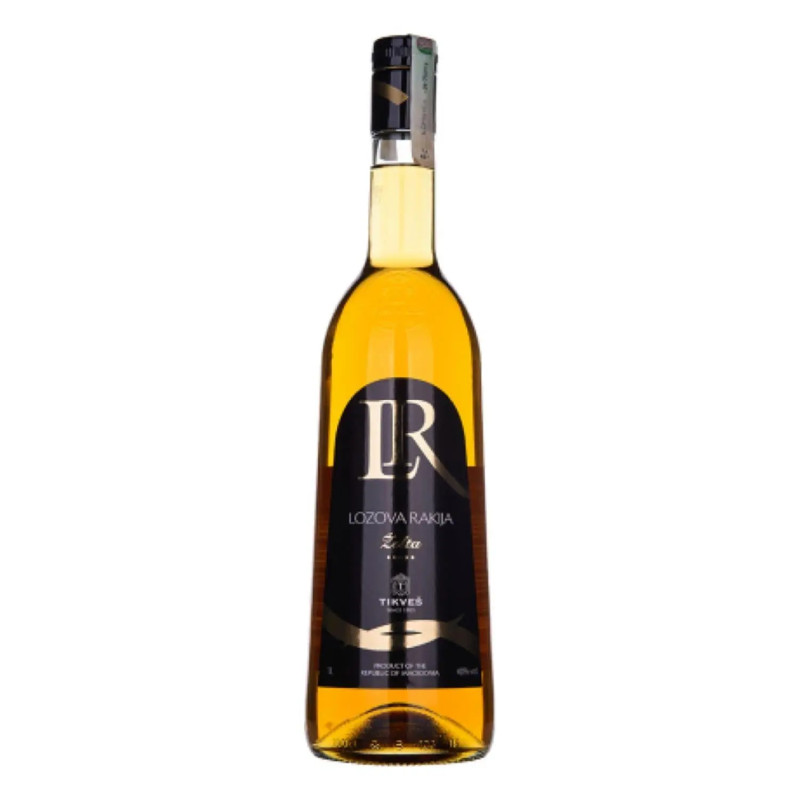 Tikves Lozova Volta Rakija Oak Aged Brandy 1L