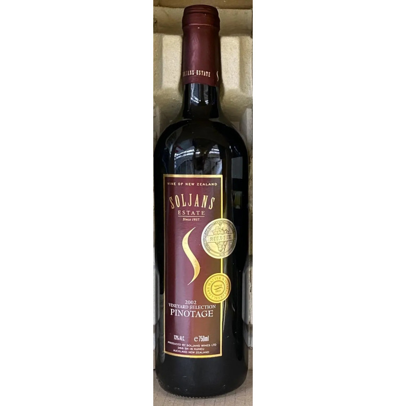 Soljans Estate Vineyard Selection Pinotage 2002