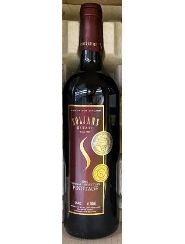 Soljans Estate Vineyard Selection Pinotage 2002