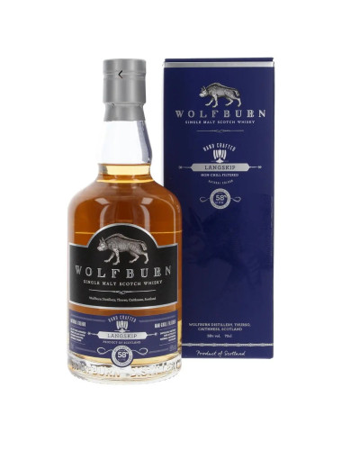 Wolfburn Langskip Cask Strength Single Malt Scotch Whiskey 700ml