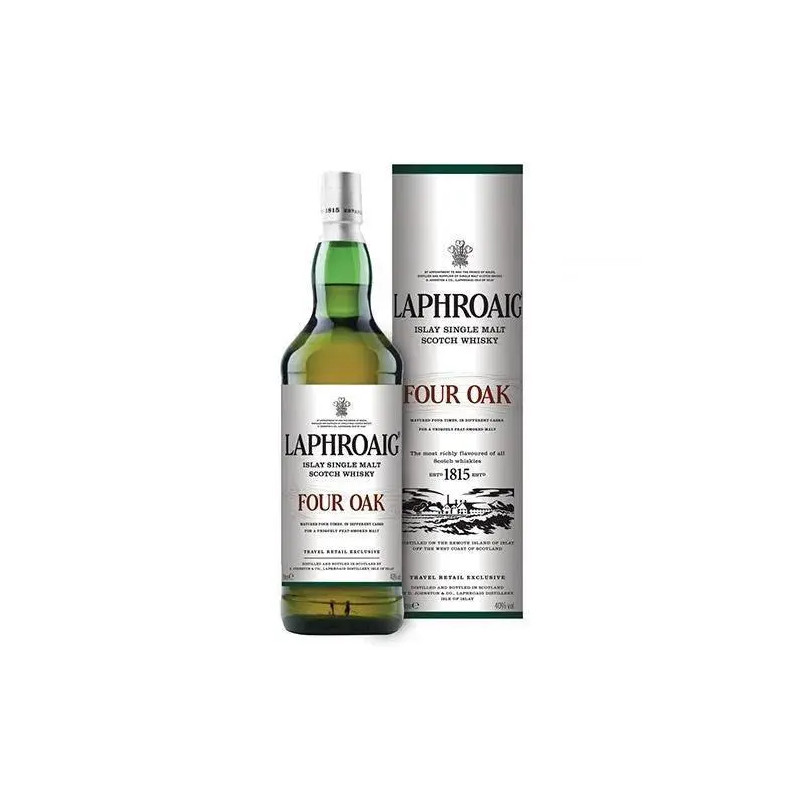 Laphroaig Four Oak Single Malt Scotch Whisky 1L
