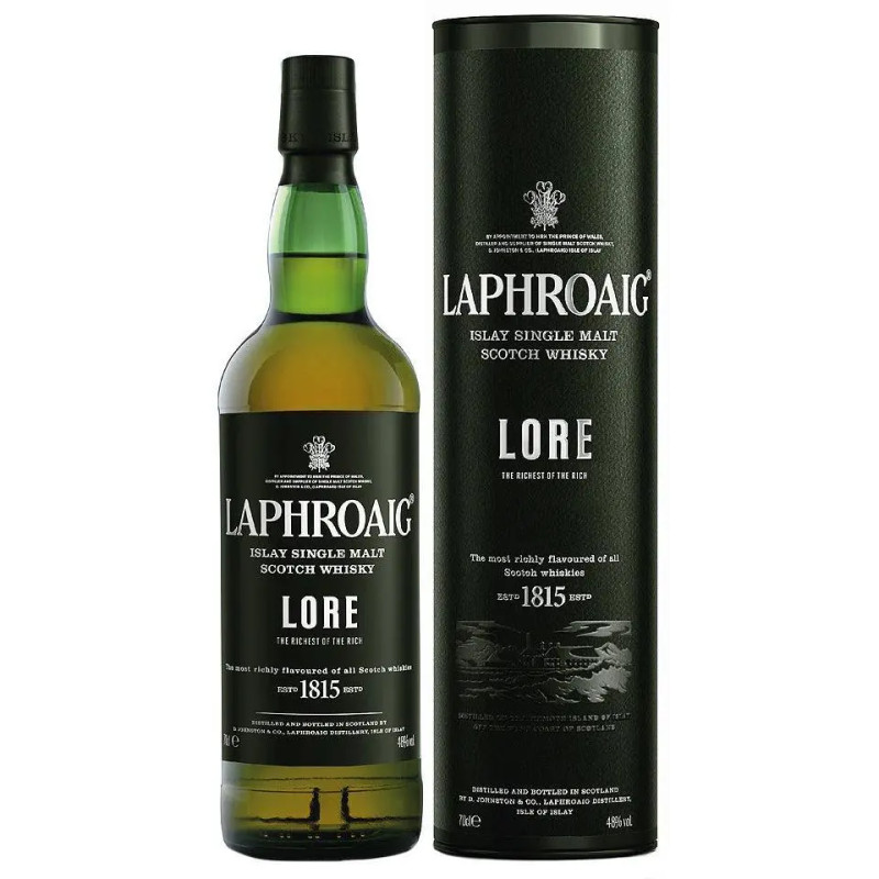 Laphroaig Lore Islay Single Malt Scotch Whisky 700mL