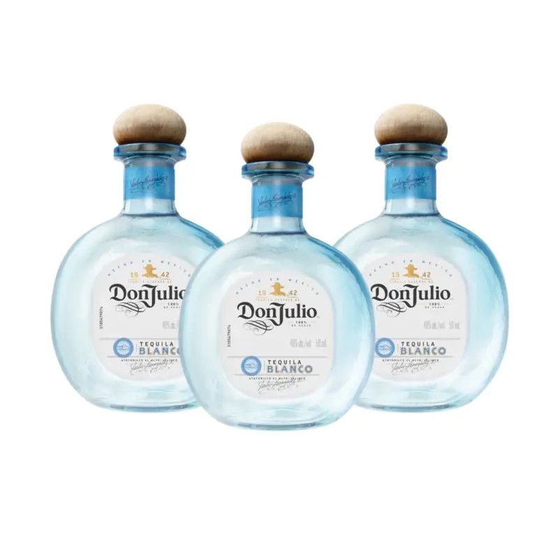 Don Julio Blanco Tequila 3 Pack 50ml