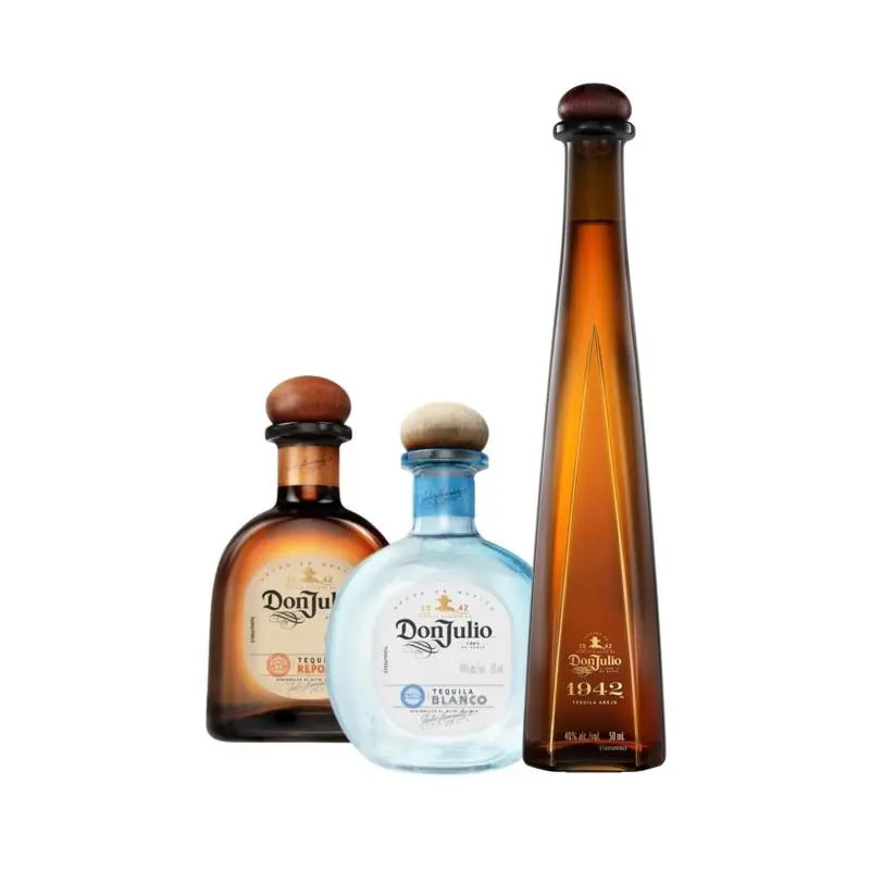 Don Julio 1942 Añejo 50ml x 2, Don Julio Blanco 50ml x 2, Don Julio Reposado 50ml x 2 (6 Pack)