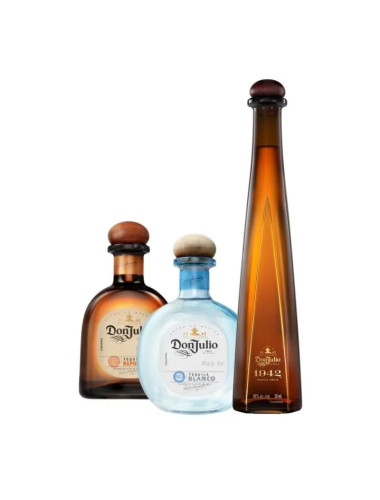 Don Julio 1942 Añejo 50ml x 2, Don Julio Blanco 50ml x 2, Don Julio Reposado 50ml x 2 (6 Pack)