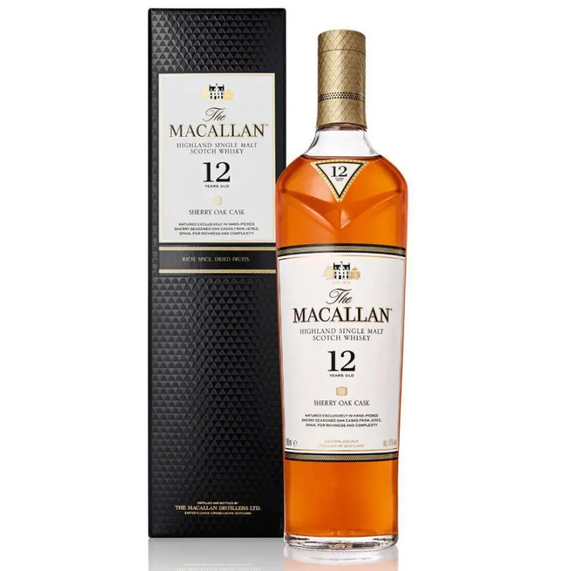 Macallan 12YO Sherry Oak Cask