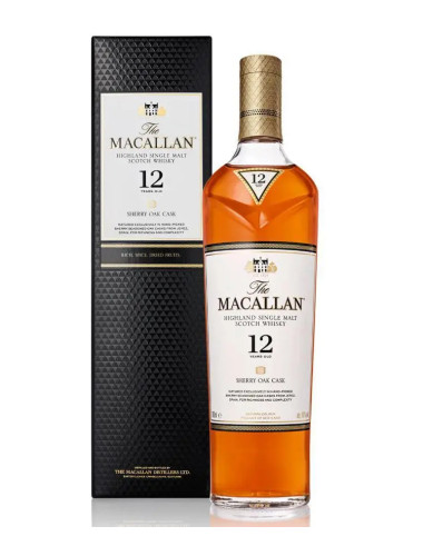 Macallan 12YO Sherry Oak Cask
