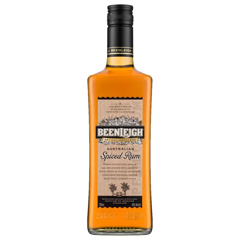 Beenleigh Australian Spiced 2 Year Old Rum 700ml