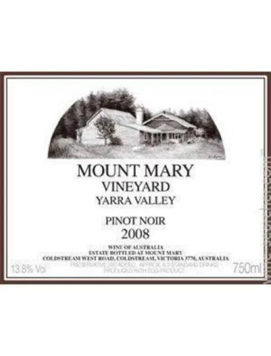 Mount Mary Pinot 2008