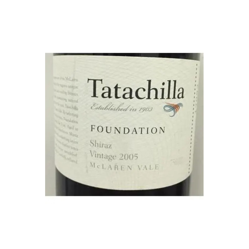 Tatachilla Foundation Shiraz 2005